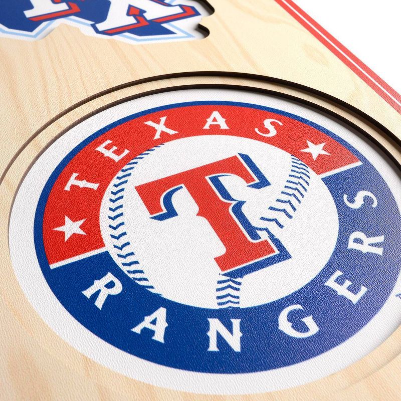 8&#34; x 32&#34; MLB Texas Rangers 3D Stadium Banner, 4 of 5