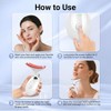 YEVYO Face Massager Red Light Therapy - 7 Colors Facial Neck Massager with Blue Light Therapy, Portable Skincare Tool for Tightening & Lifting - 4 of 4