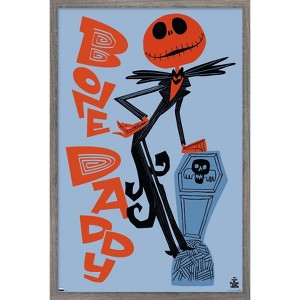 Trends International Disney's The Nightmare Before Christmas - Bone Daddy Framed Wall Poster Prints - 1 of 4