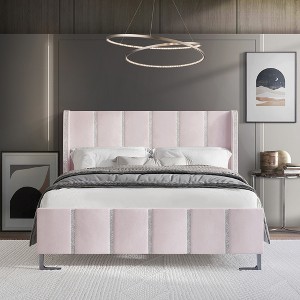CasePiece Upholstered Bed - 1 of 4