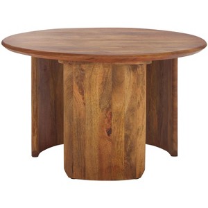 Bari Wood Coffee Table - COF3701A - Dark Brown - Safavieh - 1 of 4