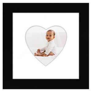 Americanflat Picture Frame with Oval Mat Insert and Shatter-Resistant Glass - Signature Collection - Photo Frame for Wall Display - 1 of 4