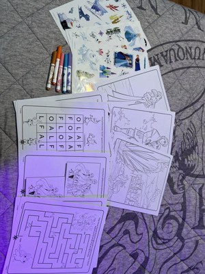 Frozen Color and Sticker Activity Set, Crayola.com