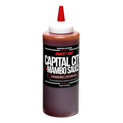 Capital City Mambo Sauce, Sweet Hot - 12 fl oz