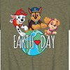 Boys' - Paw Patrol - Earth Day Globe Short Sleeve Graphic T-Shirt - 2 of 4