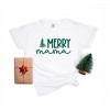Simply Sage Market Women's Merry Mama Tree Short Sleeve Garment Dyed Tee - 3 of 4