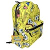 Sponge Bob All Over Print Nylon School Backpack 16" Bookbag for Girls & Boys - 2 of 4