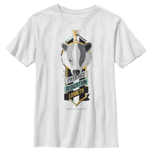 Boy's Harry Potter Hufflepuff Patience Dedication Loyalty T-Shirt - image 1 of 4