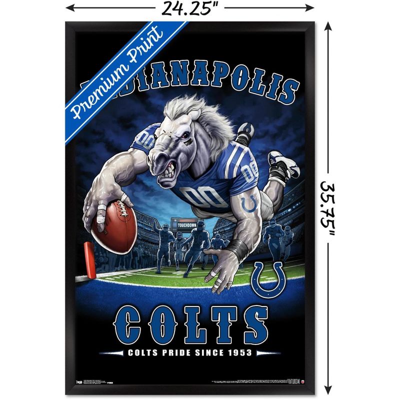 Trends International NFL Indianapolis Colts - End Zone 17 Framed Wall Poster Prints, 3 of 7