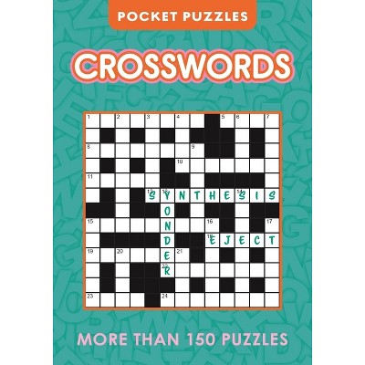 Pocket Puzzles Crosswords - by  Eric Saunders (Paperback)