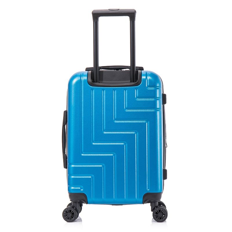 DUKAP Zahav Lightweight Hardside Carry On Spinner Suitcase - Teal, 6 of 18