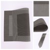 REGALWOVEN Kitchen Dining Table Decoration Washable Heat Resistant Wipeable PVC Placemats 8 Pcs - 2 of 4