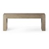 Maven Lane Zeno Organic Solid Wooden Bench - 2 of 4