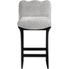Meridian Furniture,Shaw Chenille Fabric Upholstered Counter Stool - 2 of 4