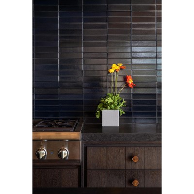 Compact 5'' Geo Cube Planter in Black and White, UV-Resistant