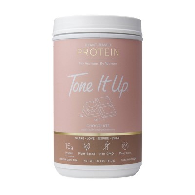 Tone It Up Plant-Based 28 servings Protein Powder - Chocolate - 29.6oz