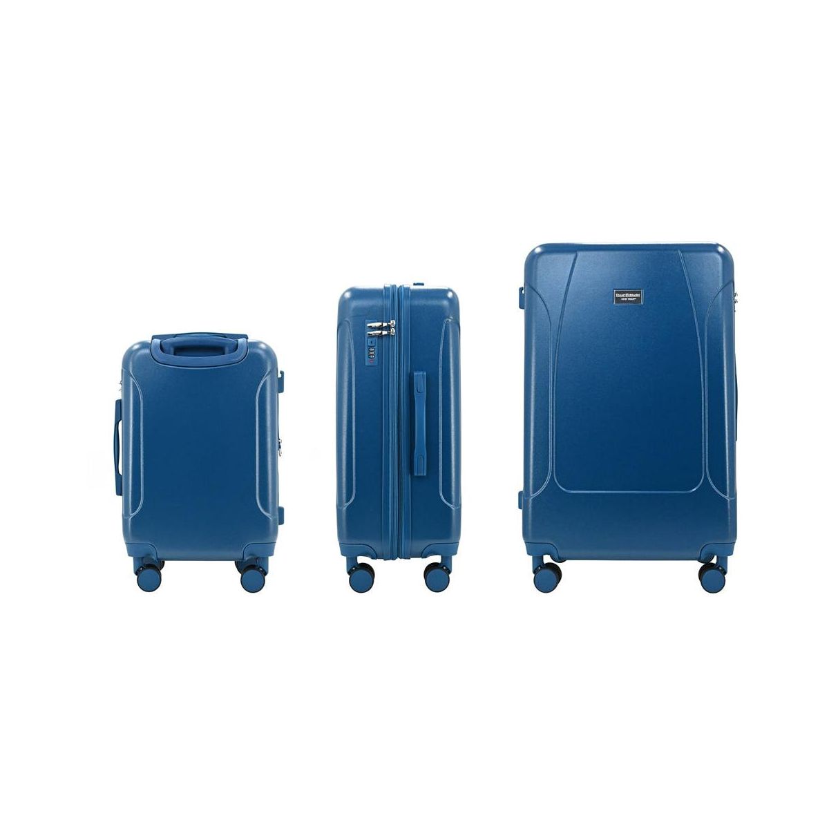 Isaac Mizrahi Luna 3-Piece Lightweight Expandable Spinner Luggage Set, 20", 24" & 28" - thumbnail 6