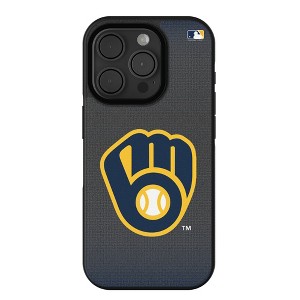 MLB National League Teams Linen Bump Cell Phone Case for Apple iPhone - 1 of 4