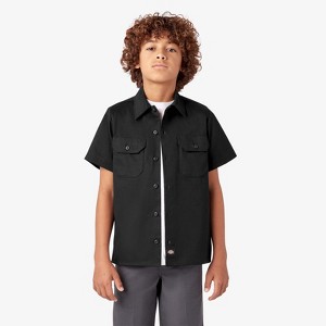 Dickies Boys' Twill Short Sleeve Shirt, 4-20 - 1 of 1