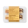 Holiday Cookies and Bars Variety Mini Macarons Dulce de Leche and Salted Caramel - 2.1oz/4ct - Favorite Day™ - 2 of 4