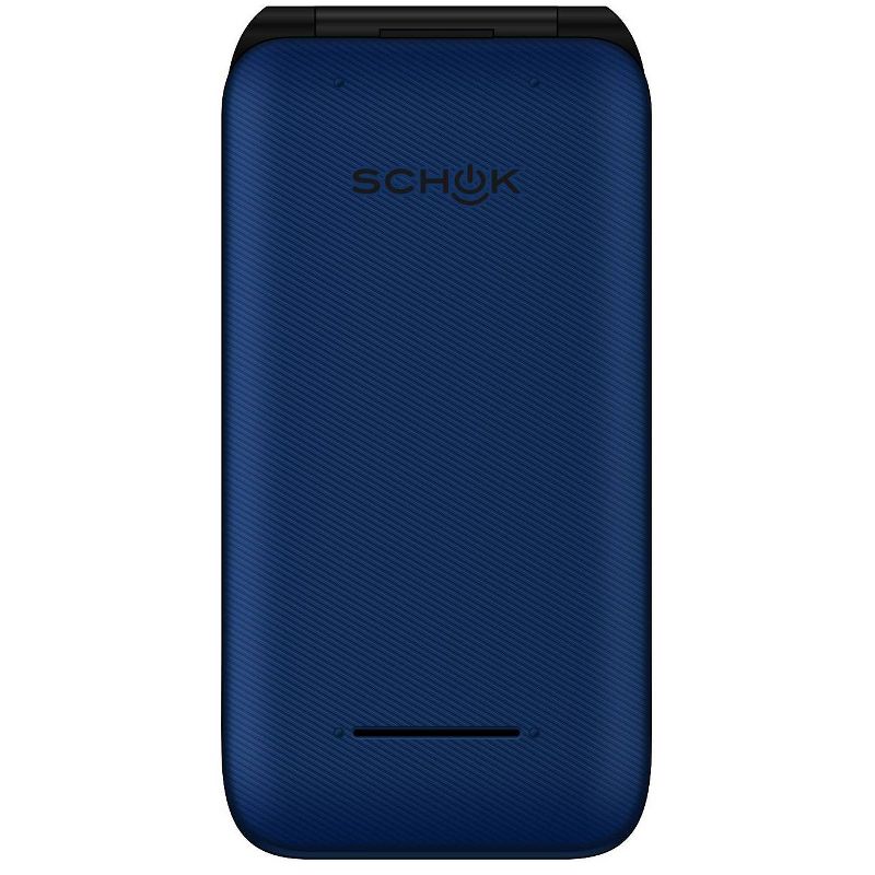 Schok Classic Flip Unlocked (8GB) GSM Phone - Blue/Red, 4 of 13