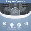Costway Steam Foot Spa Massager Foot Bath Massager With 3 Heating Levels and Timers - 4 of 4