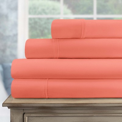 Luxury Sustainable Cotton 700 Thread Count Solid Sheet Set by Blue Nile Mills