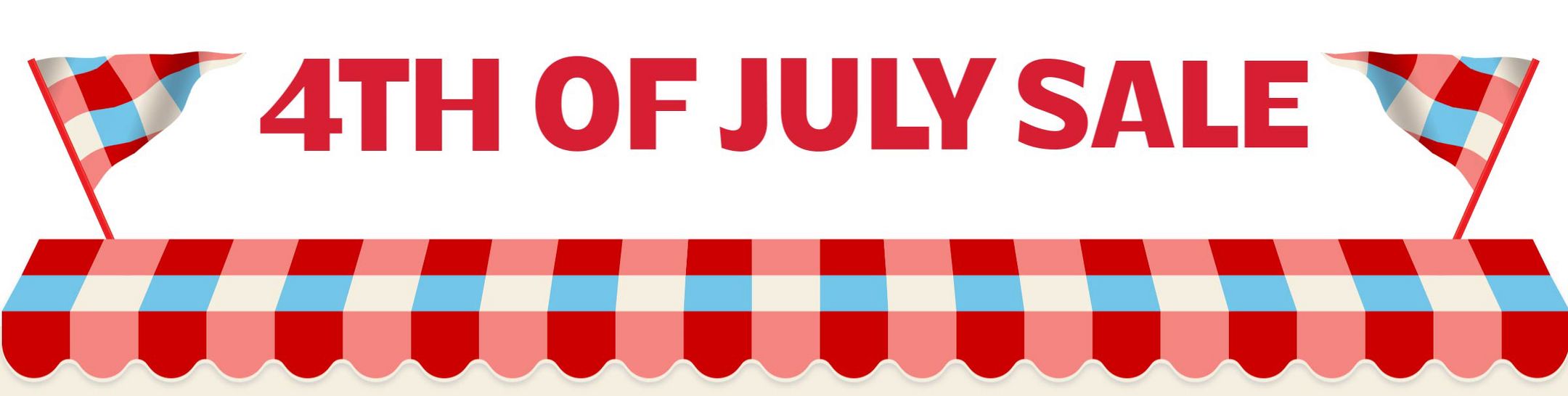 4th of july sale