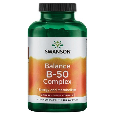 Swanson Balance Vitamin B-50 Complex 250 Caps.