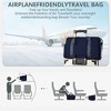 Luupatchy Carry On Weekender Backpack With Shoe Compartment, For Travel, Gym，Fishing, Travel Duffle Bag For Women, Men - 4 of 4