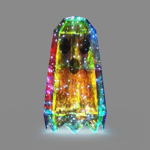 18" Narrow Iridescent Ghost 3D Novelty Modular Light Structure Cool White - Hyde and EEK! Boutique™ - 1 of 3