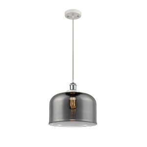 Bell - 1 Light Cord Hung Mini Pendant In Industrial Style-11.38 Inches Tall and 12 Inches Wide - 1 of 1