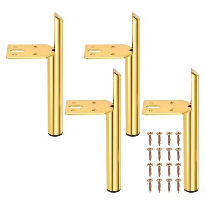 Unique Bargains Metal Replacement Couch Cabinet Modern Furniture Leg