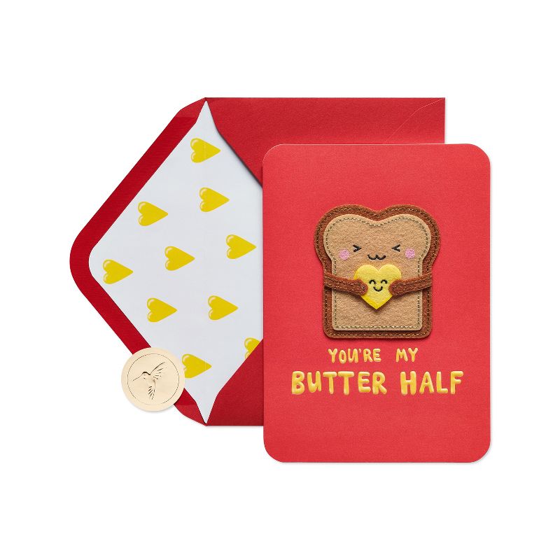 Valentine&#39;s Day Card &#39;Butter Half&#39; - PAPYRUS, 1 of 5