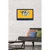 Trends International NHL Nashville Predators - Logo 21 Framed Wall Poster Prints - 2 of 4