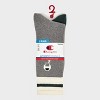 Champion Authentic Originals Men's 2pk Sweatshirt Crew Socks - 6-12 - 2 of 4