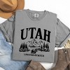 Simply Sage Market Utah Forest Scene Garment Dyed Tee - 3 of 4
