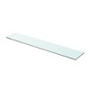 vidaXL Shelves 2 pcs Panel Glass Clear 31.5 in.x5.9 in. - 2 of 3
