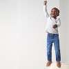 Gerber Infant and Toddler Neutral Denim Straight Fit Jeans - 2 of 4