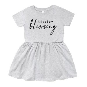 The Juniper Shop Little Blessing Heart Infant Dress - 1 of 3