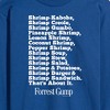 Men's - Forrest Gump - Bubbas Shrimp List Long Sleeve Graphic T-Shirt - 2 of 4
