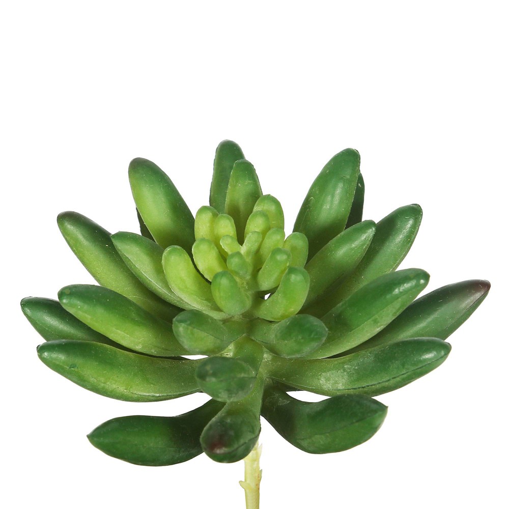 Vickerman Artificial Cactus 6pk Green: Set of 6 Faux Cacti, Indoor Polyethylene Decorative Sprays