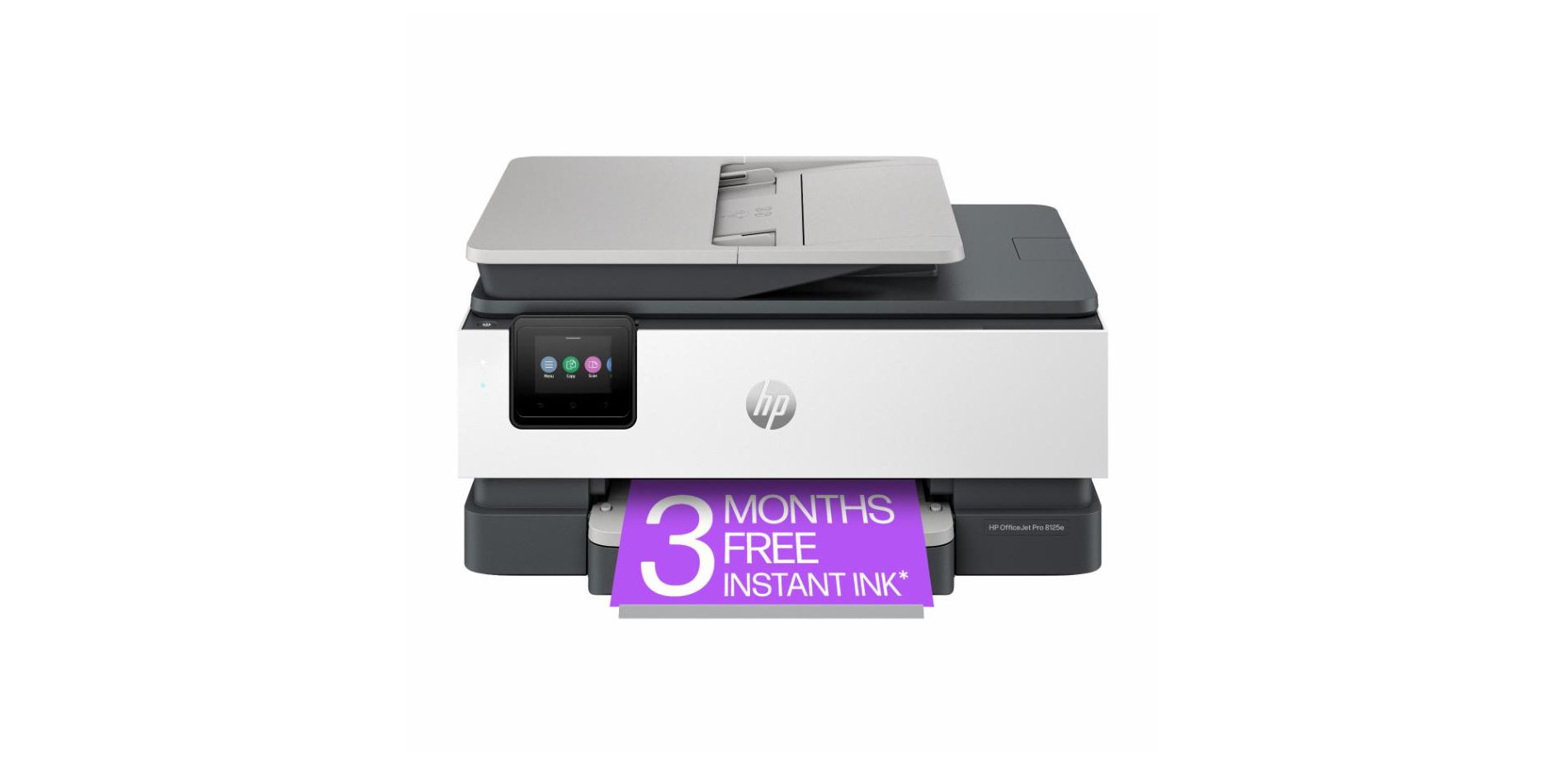 HP OfficeJet Pro 8125e All-in-One Printer with 3 Months of Instant Ink for free with HP+