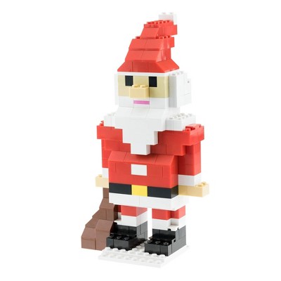 Strictly Briks Building Bricks and Blocks Set | Classic Briks Santa | 100% Compatible with All Major Brick Brands | 161 Pieces