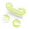 Unique Bargains Durable Translucent Horn Nail Brush 2.44"x1.38" 1 Pc - 3 of 4