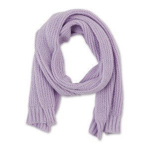 Design Imports Kenzie Knit Scarf - Purple - 1 of 4