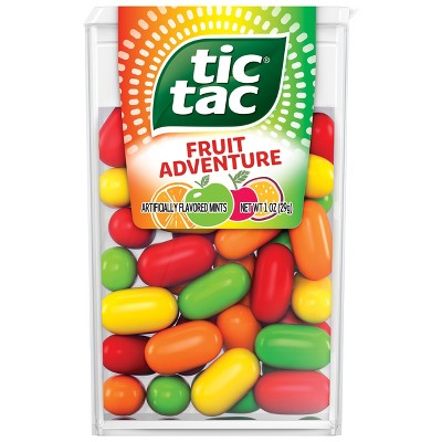 Tic Tac Fruit Adventure Mint Candies - 1oz : Target