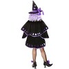 HalloweenCostumes.com Girl's Purple Star Witch Costume - 4 of 4
