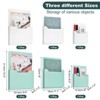 Unique Bargains Large Capacity Hanging Wall Magnetic Paper File Holder 6 Pcs - 2 of 4