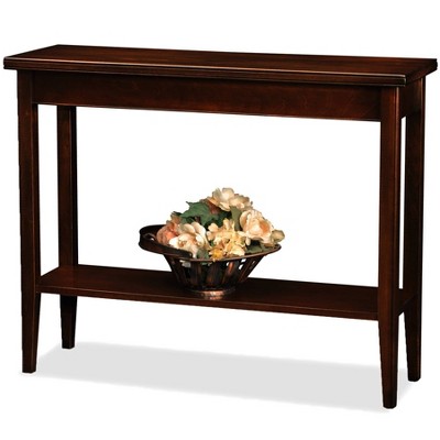 Laurent Hall Stand Chocolate Cherry Finish - Leick Home